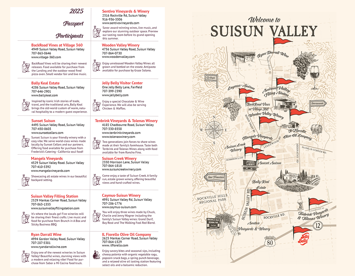 Passport Sunday Activities & Map