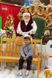 Photos with Santa @ Jelly Belly