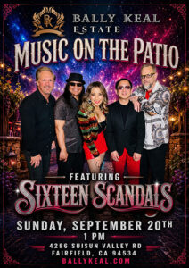 Music on the Patio featuring Sixteen Scandals