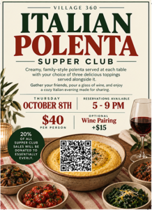 : October Supper Club: Polenta Night